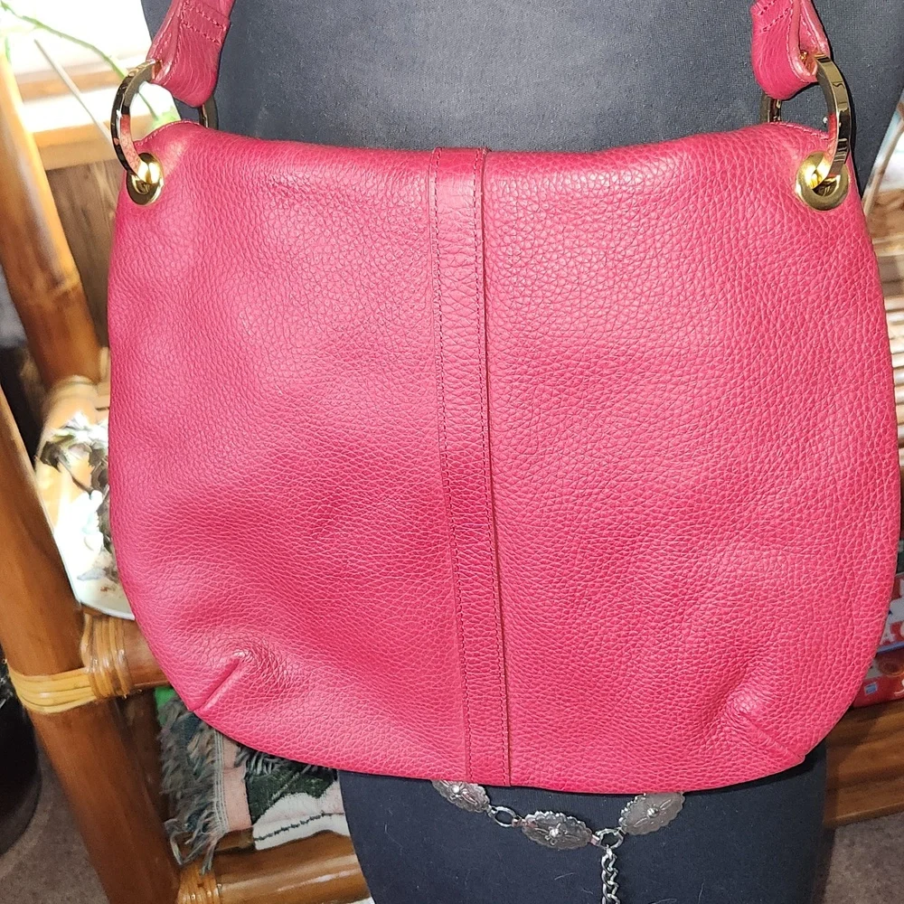 Barr+Barr Red Leather Bag - Picture 7 of 14